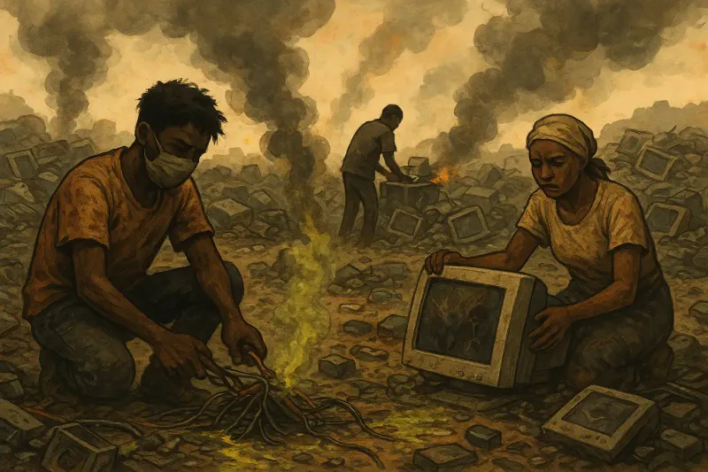 Por que o lixo eletrônico é um problema ambiental e social